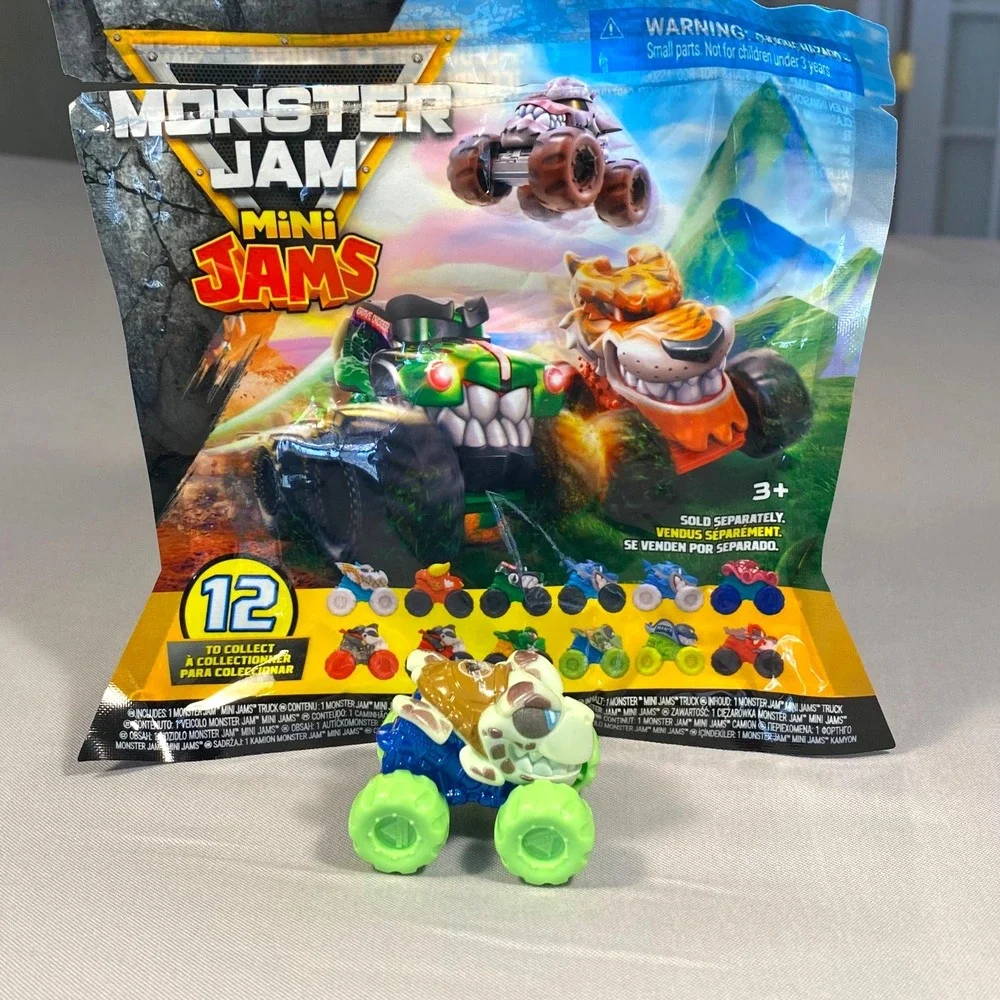 2026 Spin Master Monster Jams Mini Series 23 Shell Shocked 1:87 New In Open Bag